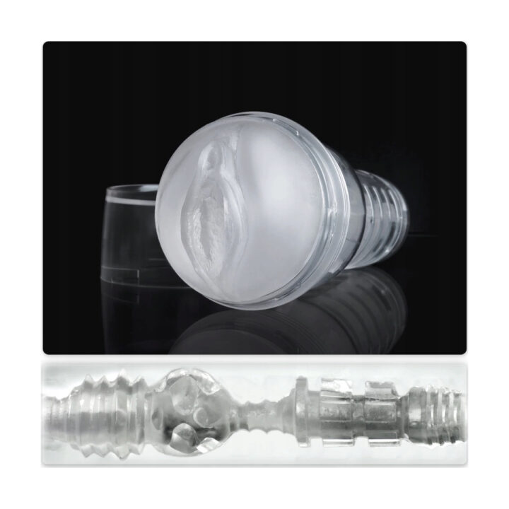 Masturbator ręczny Fleshlight Ice Lady Crystal przezroczysty 25,5 cm