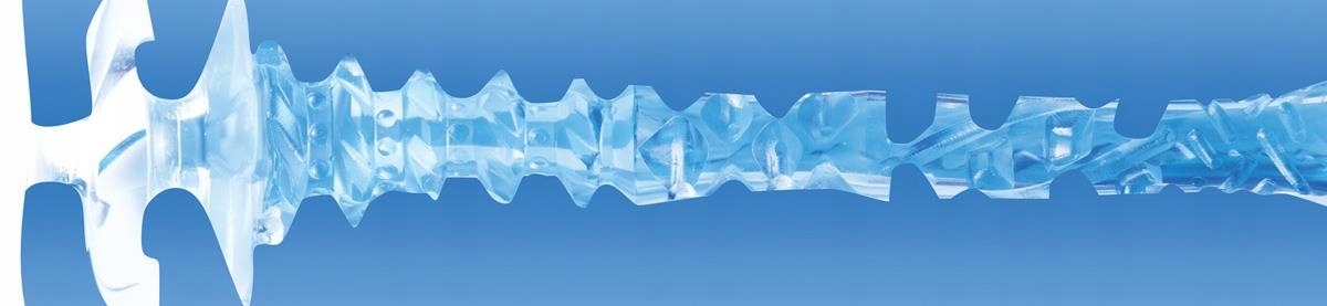 Masturbator ręczny Fleshlight Turbo Thrust niebieski 25 cm ABS