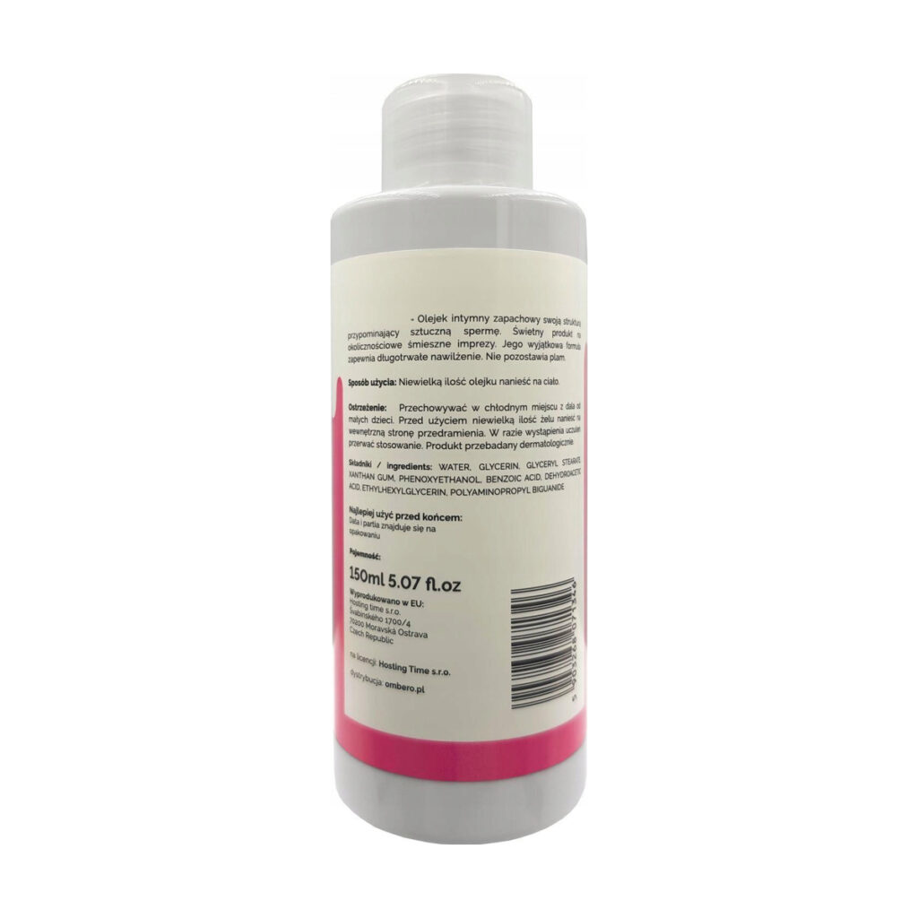 Olejek do masażu LoveStim erotyczny POP imitujący spermę 150 ml