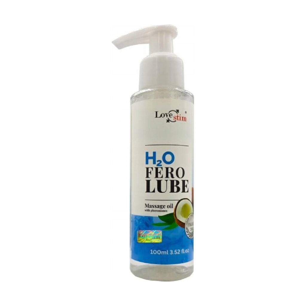 Olejek do masażu LoveStim z feromonami kokosowy 100 ml