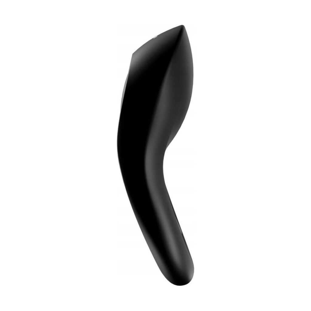 Pierścień wibrujący Satisfyer podwójny Legendary Duo czarny silikonowy