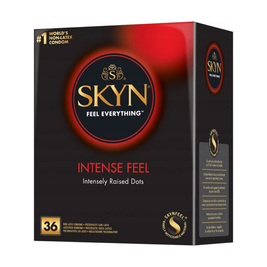 Prezerwatywy Intense SKYN Unimil Feel Everything Nielateksowe 36szt