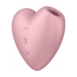 Stymulator Satisfyer Cutie Heart Light 7 cm czerwony silikon USB