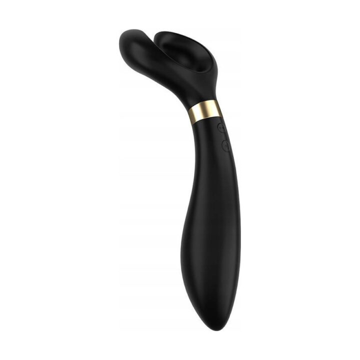 Stymulator Satisfyer czarny wielofunkcyjny Endless Fun silikonowy