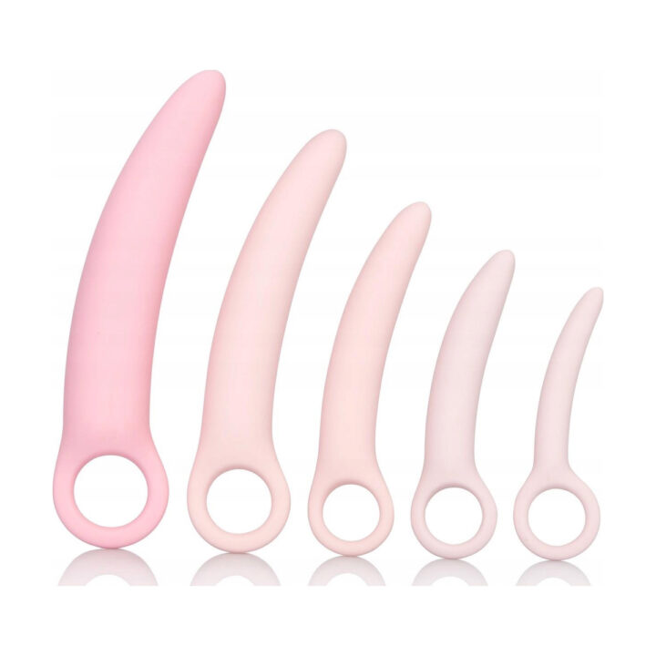 Dildo CalExotics Dilator 5 szt. zestaw 7,5 cm różowe silikonowe