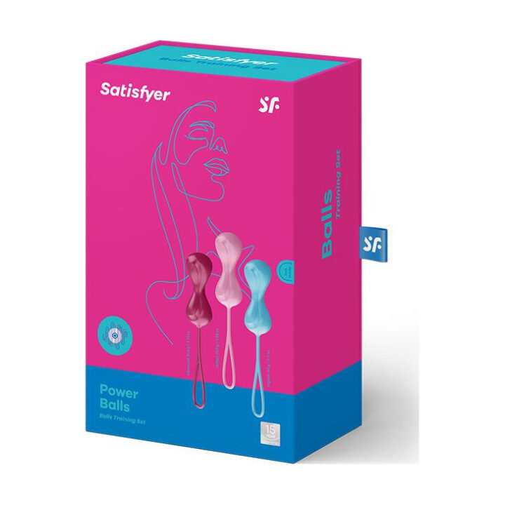 Kulki gejszy Satisfyer kulek miłości jądra C02 double średnie 3 szt