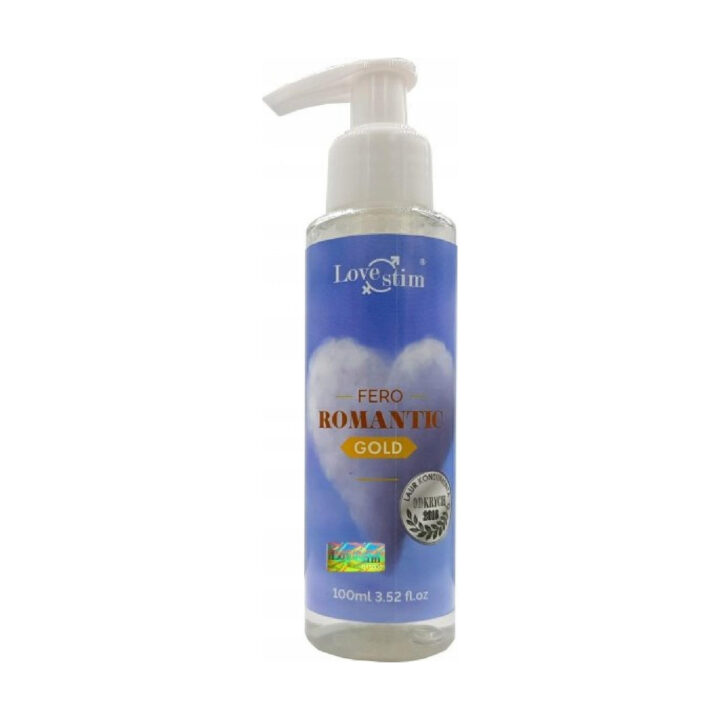 Olejek do masażu LoveStim Fero Romantic 100 ml złoty