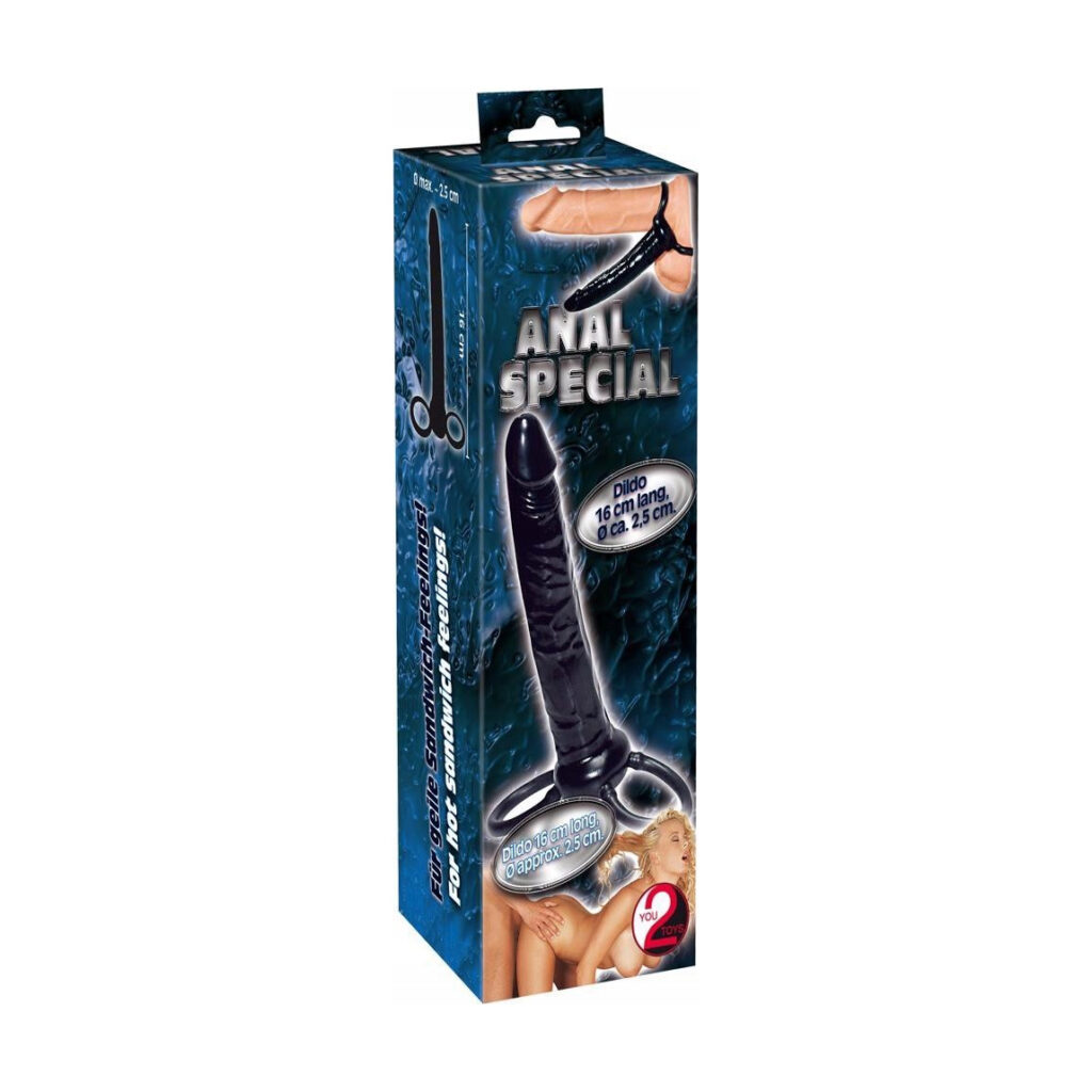 Pierścień erekcyjny You2Toys Pas z elastyczną końcówką i 16 cm