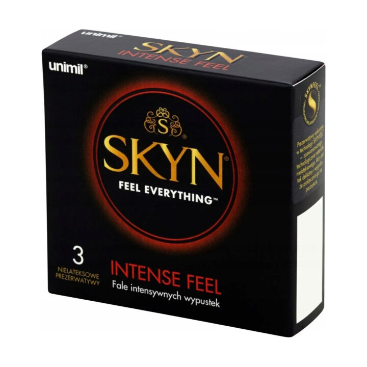 Prezerwatywy Intense stymulujące SKYN Feel bez lateksu 3 szt