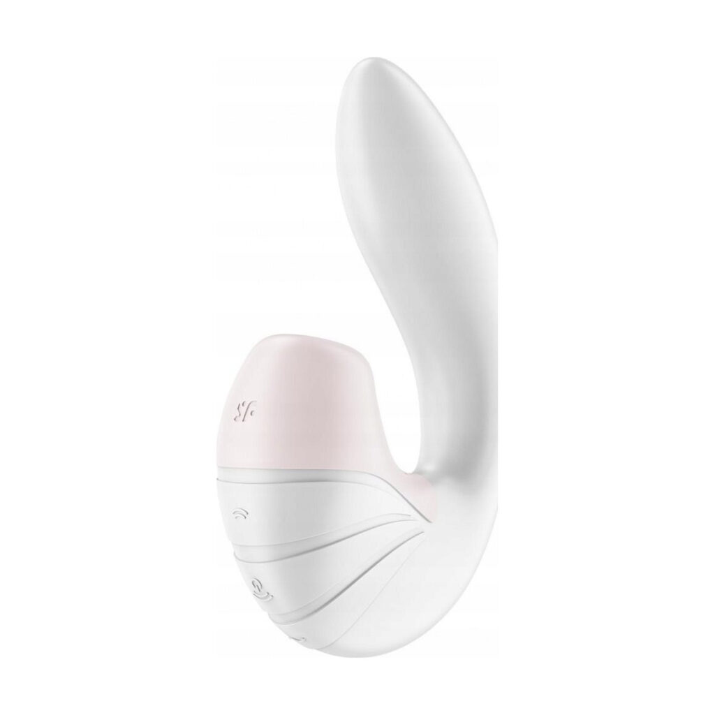 Stymulator Satisfyer Supernova regulowany biały silikonowy USB 17 cm