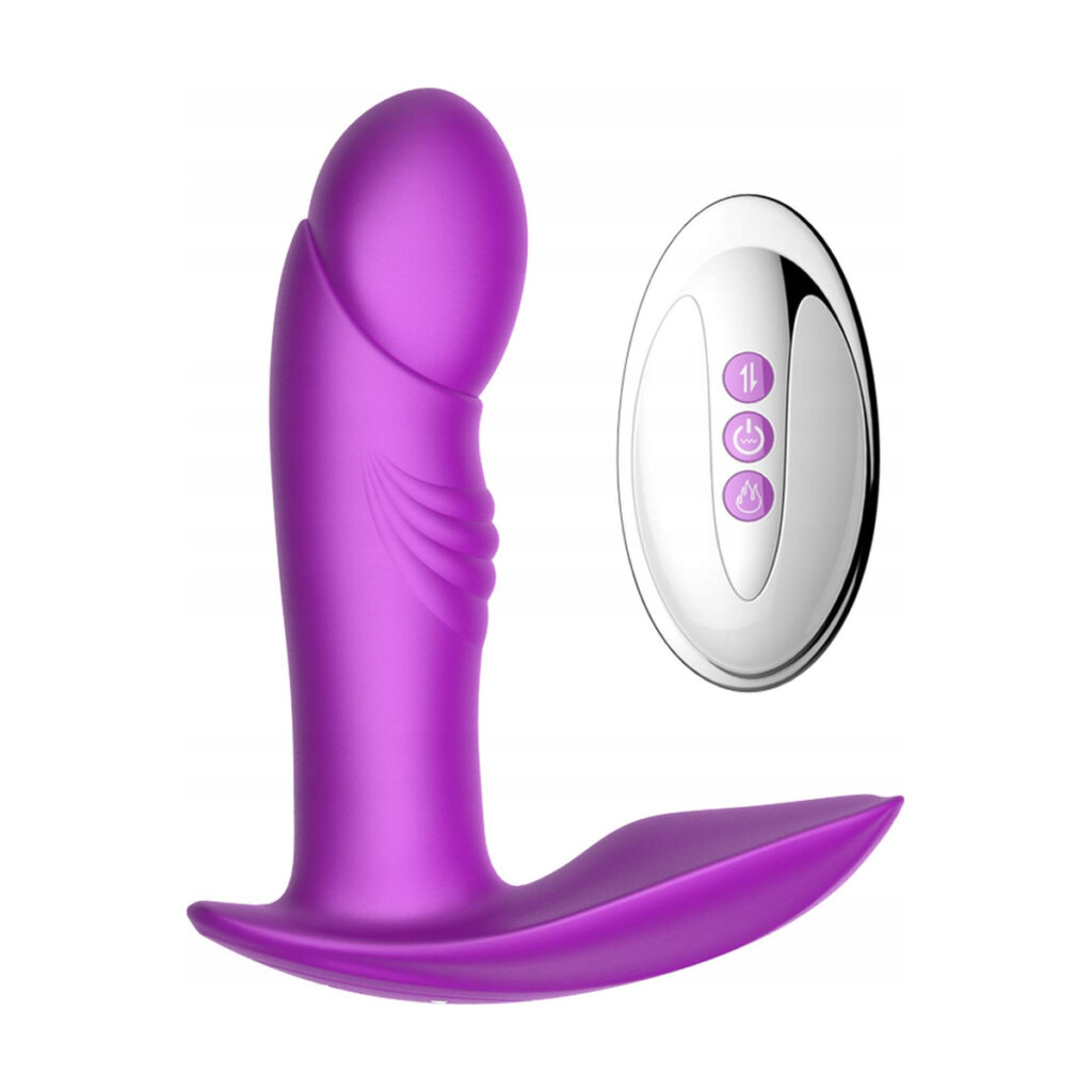 Wibrator analny B-Series Fox majtkowy silikonowy USB z ogrzewaniem
